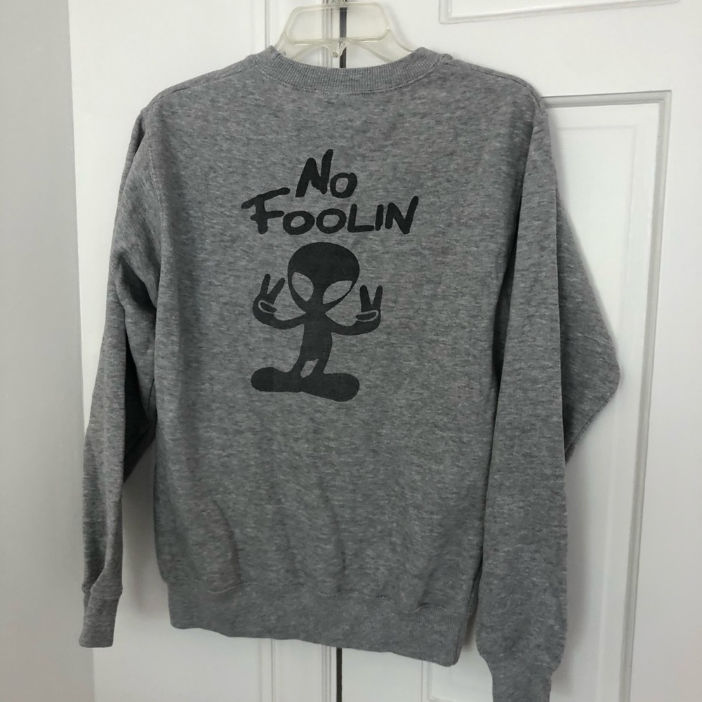 Brandy Melville no foolin sweatshirt. - Picture 4 of 6